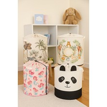 PH Prendi Home 4’lü Çok Amaçlı Oyuncak Sepeti Saklama Çamaşır Sepeti Katlanır Düzenleyici Sepet 37X40 cm