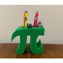 Hasfar Tech Pi Sembolü Kalemlik – Dekoratif Masa Üstü Düzenleyici
