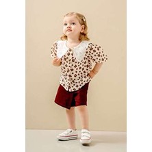 JNF Kids Kız Bebek Fistolu Şort Etek Takım (Kısa Çorap Hediyeli)