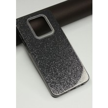 FoxPower Xiaomi Redmi Note 9 Kılıf Simli Parlak Lüx Slikon Kapak