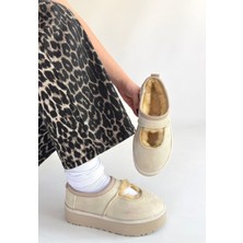 Shoegar Carren Bej Süet Bot