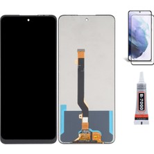 Yedcom Tecno Camon 17P Ekran Lcd Dokunmatik B7000 15ML Yapıştırıcı ve Kırılmaz Cam ile beraber Yc