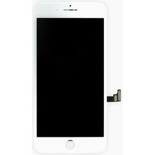 CetKing iPhone 8 Plus Uyumlu LCD Ekran Dokunmatik Beyaz