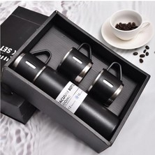 CetKing Fincan Seti Vakumlu Kamp Seti 12 Saat Sıcak 12 Saat Soğuk Kalabilen Bootle 500 ml Vacuum Flask Set