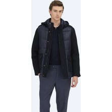 Centilmen  Regular Fit Kapüşonlu Casual Dokuma Mont MNT-854-26K