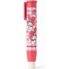 Facnspt My Melody Pembe Silgi Kalem – Otomatik Silgi (Kare Desenli, Sanrio)