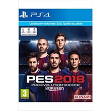 Konami Pes 2018 - Playstation 4 Oyunu