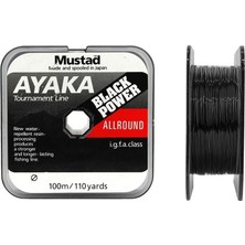 Mustad Ayaka Black Power Allround 0,90MM 100MT