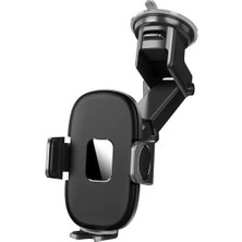CetKing Htt-53 Otomatik Klipsli Araba Telefon Tutucu Ayarlanabilir Cam ve Torpido Için Yüksek Kalite Tutucu