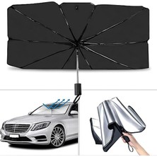 CetKing Araba Ön Cam Güneş Tentesi, Katlanabilir Otomotiv Şemsiyesi, Güneş Şemsiyesi, Araba Ön Pencere Güneşliği, Uv Işınları, Isı Yalıtımı Koruması, Otomobiller, Suv, Kamyonlar Için
