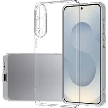 CetKing Galaxy S25 Edge Uyumlu Kılıf Şeffaf Esnek Lüks Süper Silikon Kapak Clear
