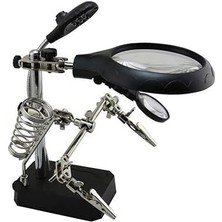 CetKing LED Işıklı Masaüstü Tamirci Büyüteç Seti - AL2481