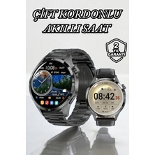 Tgzm Çift Kordonlu Yüksek Çözünürlüklü Akıllı Saat Uyku Izleyici & Spor Modlar - TG0012-2RE7M