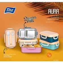 Titiz Plastik Titiz Aura Lunch Box Çelik Yemek Kabı