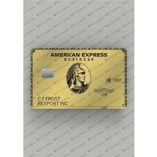 One Little Happiness American Express Gold Kredi Kartı & Akbil Sticker Kaplama