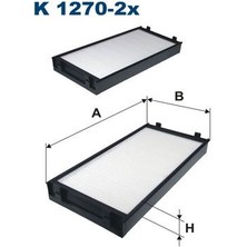 Filtron Fıltron K1270-2X Polen Fıltresı Bmw E70 F15 F85 E71 E72 F16 F86 64119248294