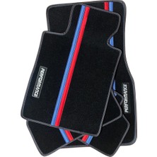 ExpressTr Oto Halı Paspas Seti BMW 3 Serisi Modelleri Uyumlu SLine Sport Kaymaz & Şık Tasarım