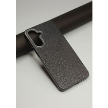 FoxPower Samsung Galaxy S25 Fe Kılıf Simli Parlak Lüx Slikon Kapak