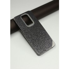 FoxPower Oppo A5 2020 / A9 2020 Uyumlu Kılıf Simli Parlak Lüx Slikon Kapak