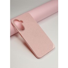 FoxPower Samsung Galaxy S25 Fe Kılıf Simli Parlak Lüx Slikon Kapak