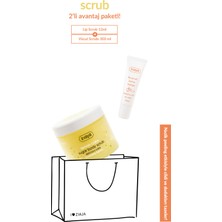 Ziaja Vücut & Dudak Scrub Bakımı 2'li Avantajlı Set - Lemon Cake Şekerli Vücut Scrub + Sunny Mango Lip Scrub
