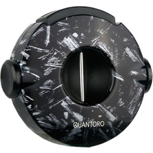 Quantoro Qc-15 Yuvarlak V-Kesim Black Leaves Puro Kesici