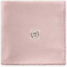 Cigit Çoban Dikişli Battaniye 93X100 cm (+/- 3 cm ) Pudra Pembe
