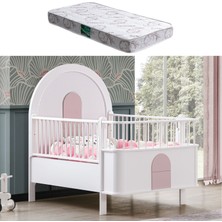 Setay Mdf Beşik, Venüs Büyüyen Beşik + 1 Adet Comfort Yatak 90X130