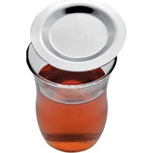 Emrullah Rostfrei Paslanmaz Çay Bardağı Kapağı 120 Adet