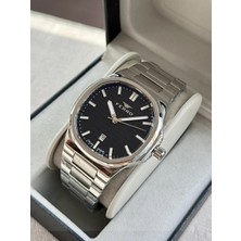 Ferro FM11648AWT-A2 Quartz Çelik Gri Siyah Kadran 40 mm Erkek Kol Saati