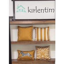 Kırlentim Hardal Krem Zebra Set