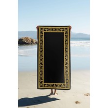 Dolce Mariee Dijital Baskı Plaj Deniz Havlusu Modern Desenli Peştamal HVL0086