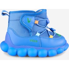 Vicco Tatu Işıklı Erkek Bebek Saks Mavi Bot