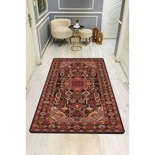 Dolce Mariee Vintage Desen Dijital Baskı Kaymaz Taban Halı H1053