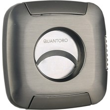 Quantoro Qc-11 Kare Çift Bıçaklı Gunmetal Puro Kesici