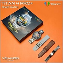 Venandin Titan 4 Pro+ Tüm Telefonlara Uyumlu Akılı Saat