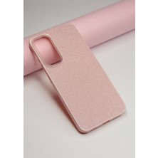 FoxPower Samsung Galaxy A25 Kılıf Simli Parlak Lüx Slikon Kapak