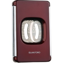 Quantoro Qc-13 Damascus Çift Bıçaklı Red Puro Kesici