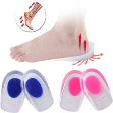 Yumuşak Silikon Jel Topuk Destek Yastığı, Konfor ve Şok Emici Özellikli