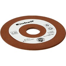 CetKing Einhell Zincir Bileme Taşı Ø 108 mm (Zincir Testere Bileme Cihazı Aksesuarı, Kalınlık 3,2 Mm, 23 mm Mil Bağlantısı, P100 Grit, Einhell Zincir Bileme Cihazları Için Uygun) - 4500076
