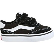 Vans Brooklyn Ls V Unisex Çocuk Siyah Günlük Ayakkabı Unısex Çocuk Ls Ayakkabı VN000D7XBA21