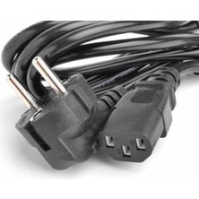Alfatech 3 Metre Pc Bilgisayar Power Kablo 3x0.75 mm Cca – Güç Kablosu