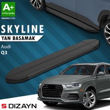 S-Dizayn Audi Q3 8U Skyline Siyah Yan Basamak 173 Cm 2011-2018 A+ Kalite