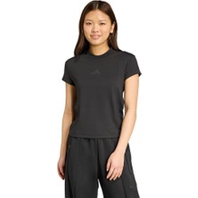 Adidas W Z.n.e. Bb Tee Kadın Günlük Tişört JW7782 Siyah