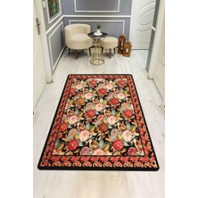 Dolce Mariee Vintage Desen Dijital Baskı Kaymaz Taban Halı H1048