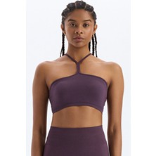 Boyun Askılı Asimetrik Sporcu Sütyeni Italyan Eriği