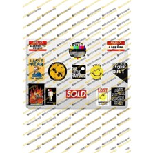 One Little Happiness Mental Art Sanat Temalı Laptop Notebook Tablet Sticker Seti