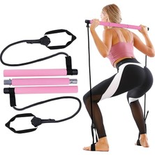 CetKing Pilates Stick Falten Pilates Stick Spannung Seil Einstellbare Yoga Flexibilität Übung Arm Stärke Taille Bein Übung