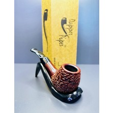 Alcan Hakiki Ardıç Ağacı Premium Pipo - NO34