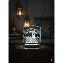 Kabe Temalı 3D LED Lamba - Rgb Renk Değiştiren Gece Lambası